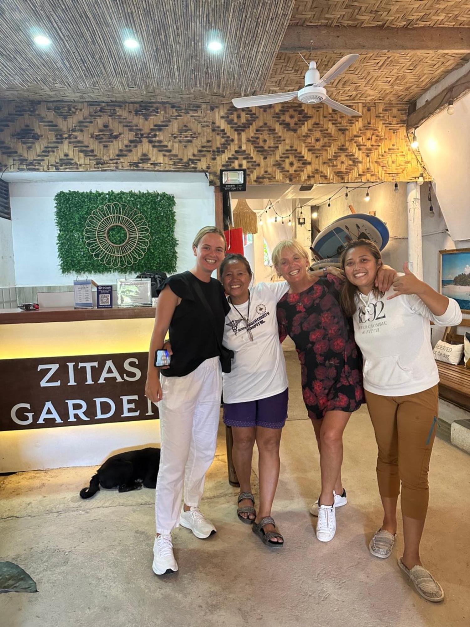 Siargao Zita'S Garden Inn Хенерал Луна Екстериор снимка